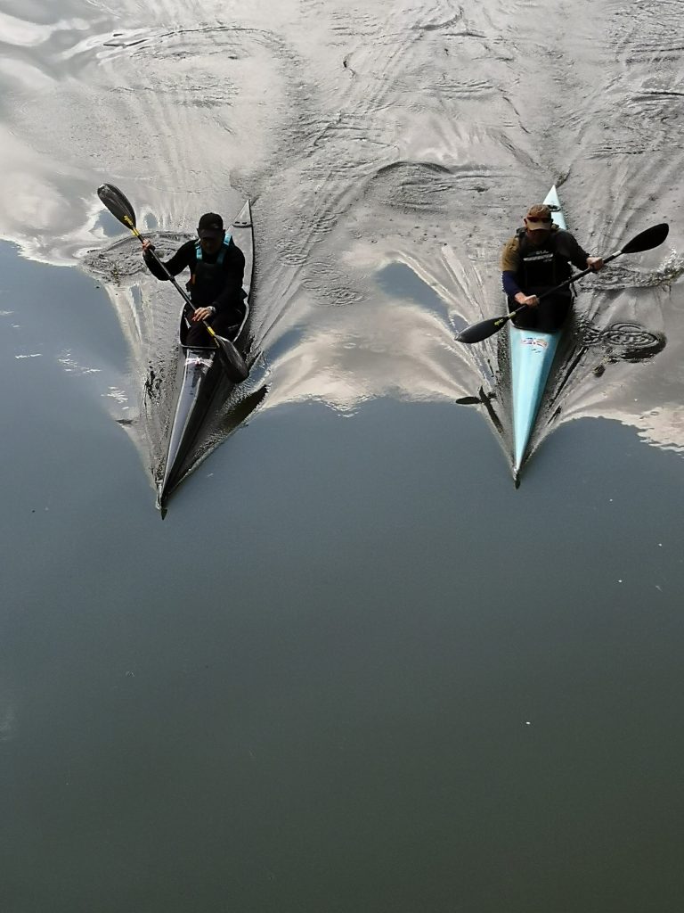 kayaks on the kennet and avon canal